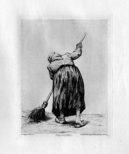 1870 putzfrau femme de - ca.,
