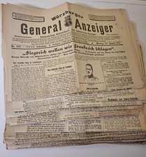 Zeitungen - Konvolut - General Anzeiger - 25 Stück - 1914-1918