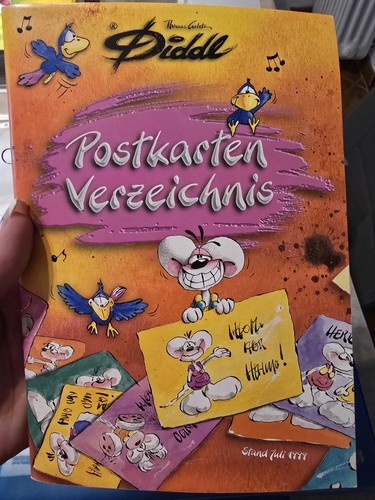 Diddl postkarten verzeichnis - diddl,