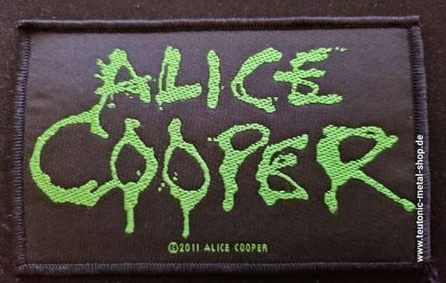 Alice cooper woven patch - alice,