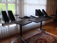 Schreibtisch Herman Miller - Bruce Burdick -  mit Zubehör; Einzelverkauf mögl.