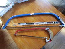 Alte Bügelsäge Handsäge Astsäge Holz Säge, 2 Stück