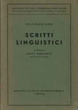 Scritti linguistici -