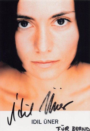 Idil üner originalautogramm - Üner,,