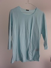 Orig. GC Fontana Langarmshirt Damen Long sleeve Shirt  Gr. 42 Türkis 3/4 Arm