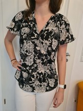 Hübsche dünne Chiffon Bluse