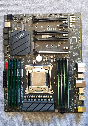 Bundle msi x299 - x299, raider