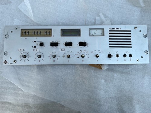 Telefunken e1503 front - e1503, platte