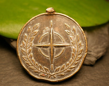 Medaille Anhänger Nato In Service Of Peace And Freedom Frankreich