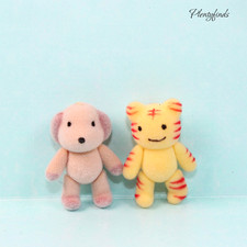 Miniatur spielzeug figur teddy - miniatur,