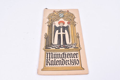 Münchener kalender 1910 - kalender,