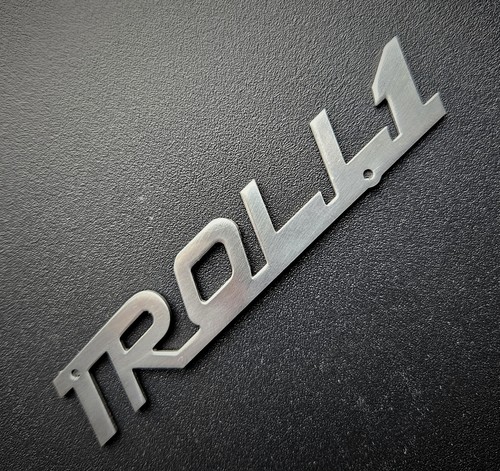 Schriftzug troll iwl - troll,