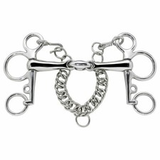 Reitgebiss Pelham EDELSTAHL