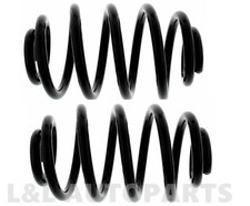 2x FAHRWERKSFEDER FEDER RENAULT CLIO II BB_, CB_ KASTEN SB0/1/2 THALIA I HINTEN