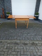 Verkaufe antiken ausziehbaren Weichholztisch 