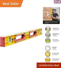 Hochpräzise Stabila 196-2-60 Wasserwaage | 3 Fläschchen | 60 cm Aluminiumkonstr...
