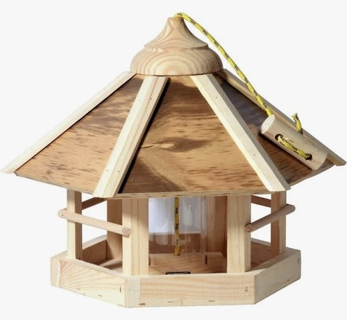 Vogelfutterhaus sechseck - vogelfutterhaus,