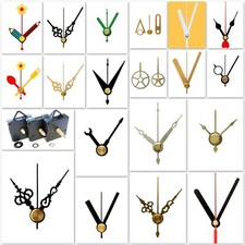 Quarz-Uhrwerk Flüsterleises schleichendes Uhrzeiger Satz Alu klein kurz ?1