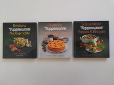 Tupperware, 2 Kochbücher, 1 Backbuch, alles bestens erhalten