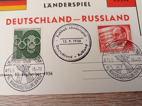 Brd 1956 sonderkarte - sonderkarte, m