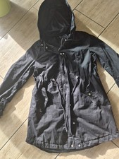Jacke Mantel Schwarz H&M M 38 40