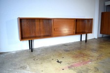 1960er Dänisches Teak Sideboard Vintage Schrank Regal Lowboard Mid Century Retro