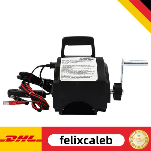 12v winde 906kg bootsanhänger - 12v,