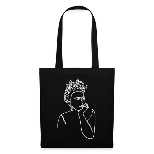 Frida kahlo zeichnung weiß - frida,