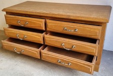 Sideboard - Kommode - Eiche rustikal - Vintage - 60er Jahre