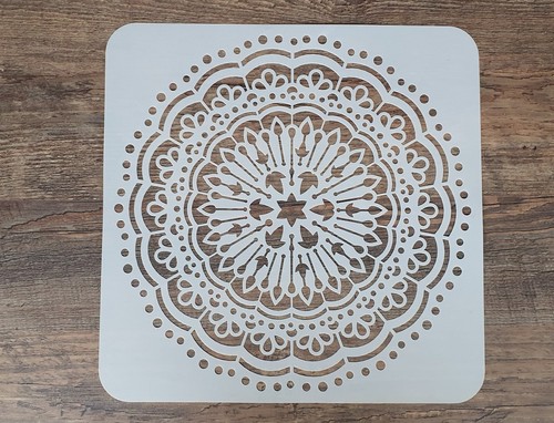 Schablone mandala ornament - schablone,