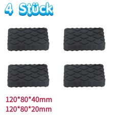 4 x Gummiklotz Gummiklötze