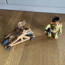 Playmobil Katapult/Steinschleuder mit Troll /Knights/Ritter