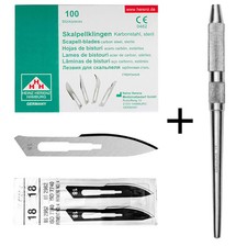 Set - 100 St. Skalpellklingen