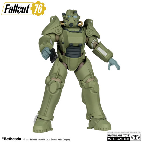 Mcfarlane toys fallout 45 - fallout, t-45