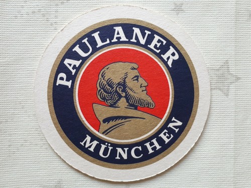 Bierdeckel paulaner brauerei - paulaner,
