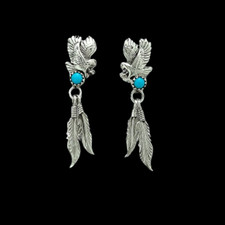 Indianerschmuck Adler Ohrringe