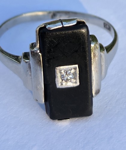 Original art deco ring 585er - original,