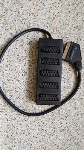 5fach scart verteiler - 5*,