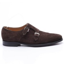 Halbschuhe Kiton Braun 42 EUR Neu