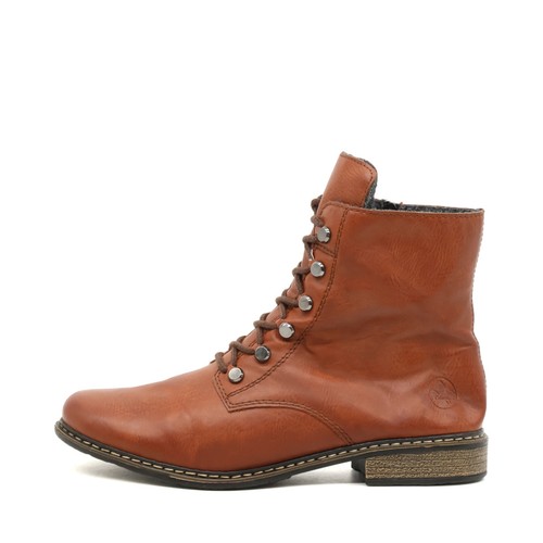 Rieker damen stiefelette braun - rieker,