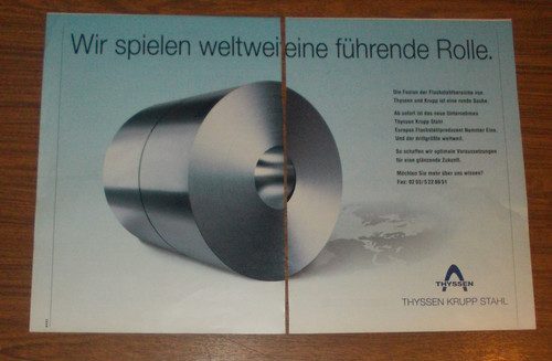 Seltene werbung thyssen krupp - seltene,