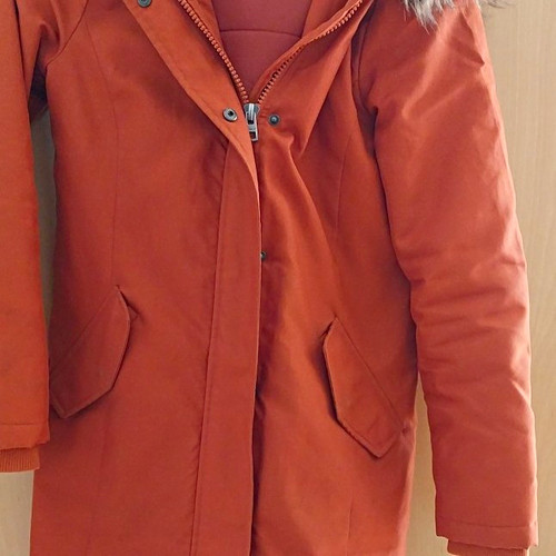 Only damen mantel orange - damen, gr.