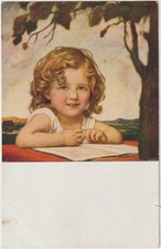 AK Künstlerkarte, Blondchen