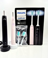 Philips Sonicare 3100 Schallzahnbürste HX3675 - 2er Set Elektrische Zahnbürste