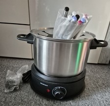 Fondue set elektrisch silver - elektrisch,