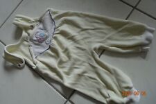 Retro Strampler gelb Gr.74/80, Nicci-Stoff aus den 80ern