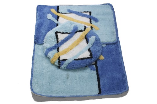 3tlg bad garnitur - bad, teppich
