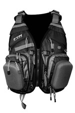 FTM Tasche Omura Strike Bag Angelweste mit Rucksack Angelrucksack Weste