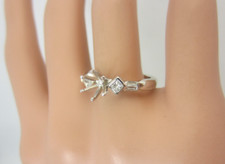 18K Weißgold Und 0,34 Ct