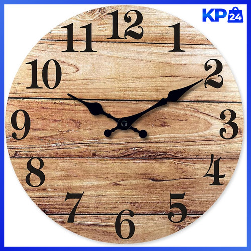 Wanduhr zoll analog holz - analog,